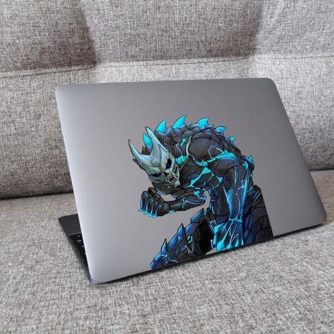 Kaiju رقم 8 ملصق فينيل رائع من الرسوم المتحركة، ملصق للسيارات والنوافذ وأجهزة الكمبيوتر المحمولة والمزيد in Kuwait