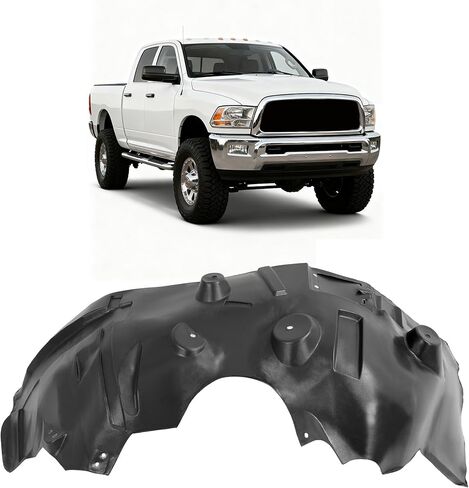 Driver Side Front Inner Fender Liner Compatible with 2010-2013 Dodge Ram 2500 3500 4WD Replacement for 55372889AG CH1248158 Wheel Liner Splash Shield Splash Guard in Saudi Arabia