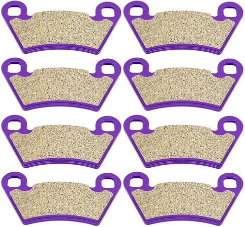 OCPTY Carbon Fiber Brake Pads FA354 Fit for 2013 2014 for Polaris Ranger 800, 2004 2005 2006 for Polaris Ranger TM, 2005 2006 for Polaris Ranger XP 700 Front and Rear 4 Pair(8 pads) in Saudi Arabia
