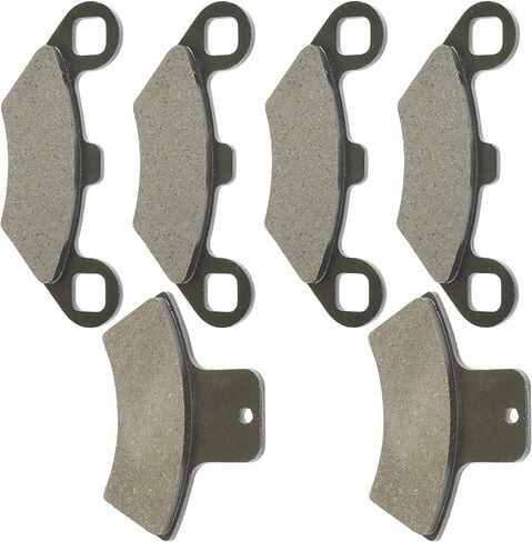 Caltric Front Rear Brake Pads Compatible with Polaris Trail Boss 325 2000 2001 2002 Front Rear Brakes in Saudi Arabia