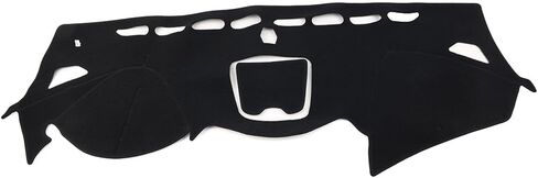 Lirun Dashboard Cover dashboard Silicone Non-Slip Sun Shade for Hyundai Santa Fe Sport 2013-2018,BLACK LHD in Saudi Arabia