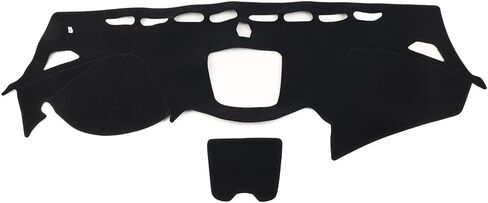 Lirun Dashboard Cover dashboard Silicone Non-Slip Sun Shade for Hyundai Santa Fe Sport 2013-2018,BLACK LHD in Saudi Arabia