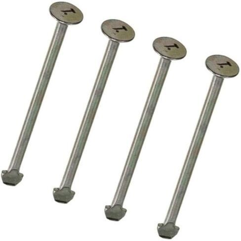KarParts360 للهيكل التجاري لكاديلاك/فليتوود 1993 1994 1995 1996 دبوس تثبيت زنبركي الفرامل | 4 قطع | مادة الصلب | أصفر in Saudi Arabia