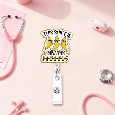 Pink Bow Nurse Badge Reel, Cute Badge Holder with Retractable Alligator Clip,Gifts for Nursing Student RN LPN CNA MA Medical Worker Teacher Doctor ID Name Badge in Saudi Arabia