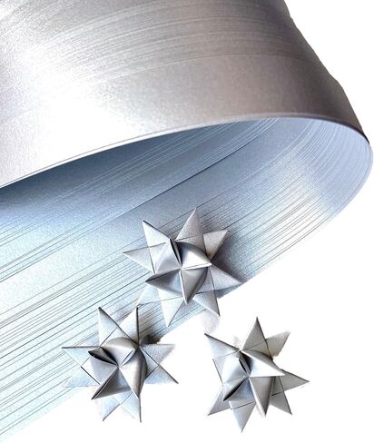 Metallics~ Froebel Star Paper (3/4 inch, Red Satin (50 strips)) in Kuwait