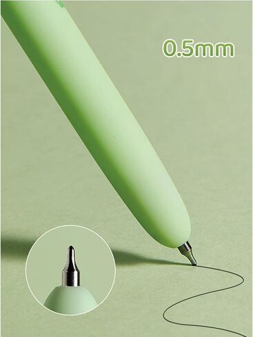4 Pcs Cute Gel Pens Retractable Pens Kawaii Purple Gel Ink Pen 0.5mm Black Ink Writing Pen for Girls Women Boys Men Office School Supplies (Purple Taro) in Saudi Arabia