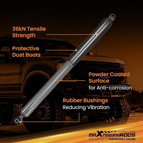 maXpeedingrods 0-4.5" Rear Shocks for Ford F-250 F-350 2017-2025 Super Duty, G1 Version in Saudi Arabia