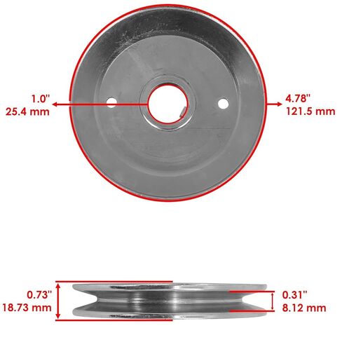 Powersports Replacement Parts for 3 Spindle Pulley for Ariens 07330267 01610300 for Gravely 07330267 01610300 Mod-C33C-41292 in Saudi Arabia