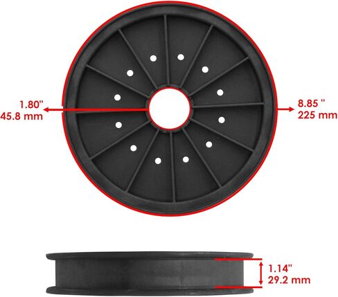 Powersports Replacement Parts for 60" Deck Pulley For Exmark LZAS25KC604 LZAS27KC604 LZE730EKC604 LZAS29KA Lazer Z Mod-C33C-30166 in Saudi Arabia