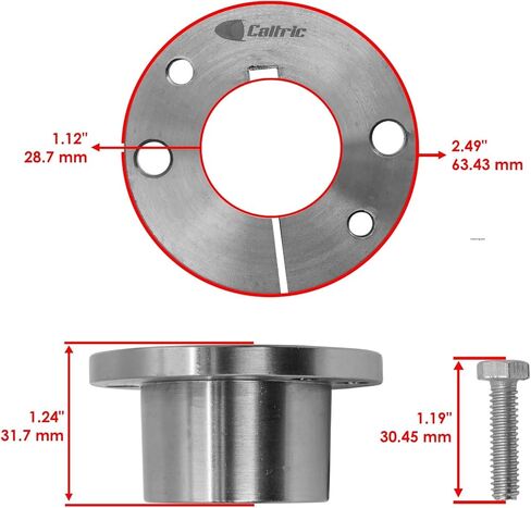 Powersports Replacement Parts for Engine Pulley w/Hub for Scag SCR48 SCR52 483284 481233 481435 Mod-C33C-37035 in Saudi Arabia