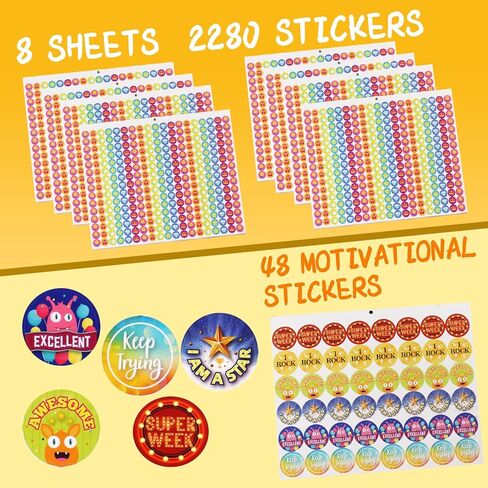 Behavior Reward Chart for Kids at Home, Behavior Chart for Home & School, Magnetic Behavior Chore Chart with 26 Chore Charts for Kids, 2328 Reward Stickers to Motivate Responsibility & Good Habits in Saudi Arabia