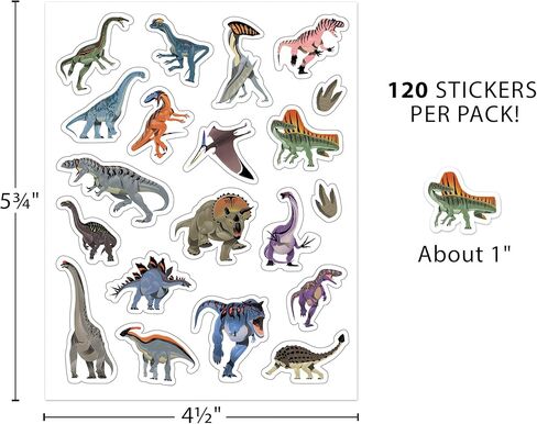 Teacher Created Resources Dinosaurs Stickers (TCR7088) in Saudi Arabia