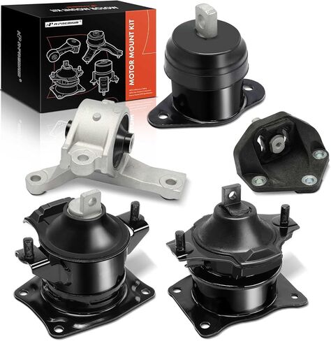 A-Premium 5PCS Engine Motor Mount and Transmission Mount Set Compatible with Acura TL 2007-2008 3.2L 3.5L, Automatic Transmission in Saudi Arabia