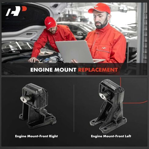 A-Premium 2PCS Front Left and Right Engine Motor Mount Set Compatible with Dodge Ram 1500 2006 2007 5.7L, RWD, Crew Cab Pickup OR Standard Cab Pickup in Saudi Arabia