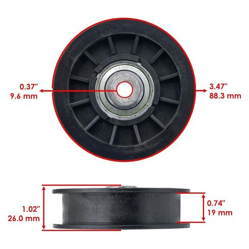 Powersports Replacement Parts for Transmission Pulley for Husqvarna CZ3815 CZ4217 RZ5424 Z4824 RZ4621 MZ5226 Mod-C33C-30834 in Saudi Arabia