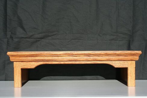 Ideas to Home TV/Monitor Riser Stand Traditional Style in Oak (26" W x 12" D x 7" H, Cherry) in Saudi Arabia