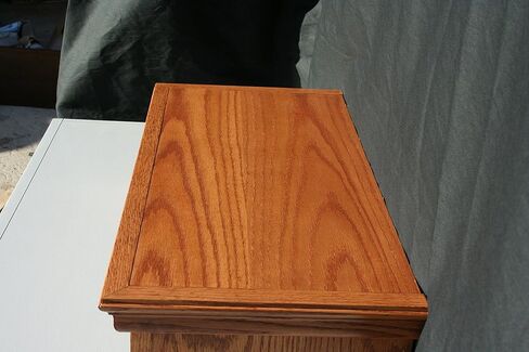 Ideas to Home TV/Monitor Riser Stand Traditional Style in Oak (26" W x 12" D x 7" H, Cherry) in Saudi Arabia