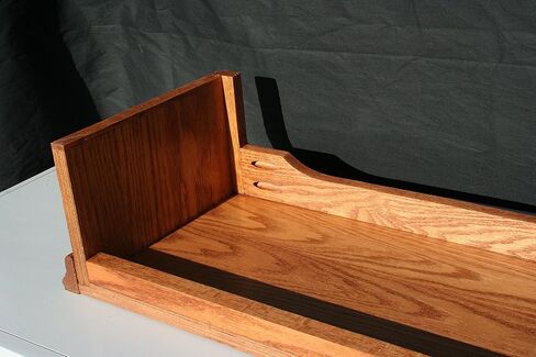 Ideas to Home TV/Monitor Riser Stand Traditional Style in Oak (26" W x 12" D x 7" H, Cherry) in Saudi Arabia