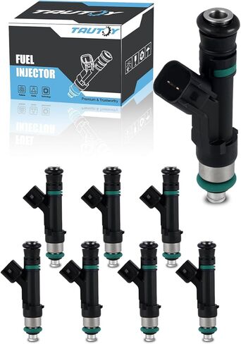 FJ721 حاقن الوقود 8 قطعة 4.6L فقط لكاديلاك DTS 2006-2011 ، SRX/XLR 2007-2009 ، STS 2007-2010 ، لبويك لوسيرن 2006-2011,0280158083 832-11206 12597871 in Saudi Arabia