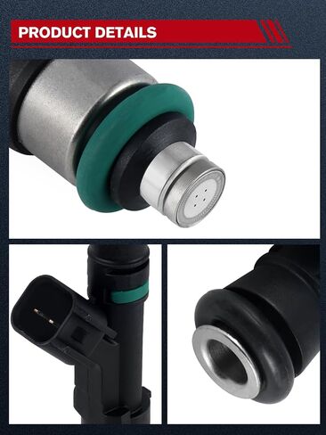 FJ721 حاقن الوقود 8 قطعة 4.6L فقط لكاديلاك DTS 2006-2011 ، SRX/XLR 2007-2009 ، STS 2007-2010 ، لبويك لوسيرن 2006-2011,0280158083 832-11206 12597871 in Saudi Arabia