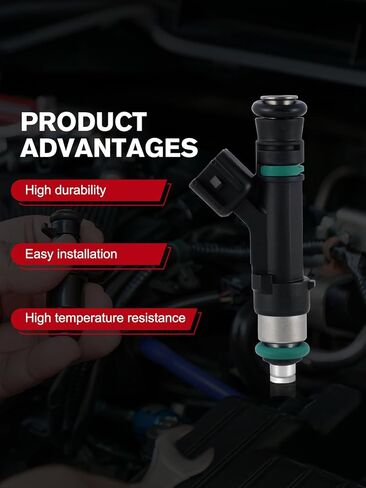FJ721 حاقن الوقود 8 قطعة 4.6L فقط لكاديلاك DTS 2006-2011 ، SRX/XLR 2007-2009 ، STS 2007-2010 ، لبويك لوسيرن 2006-2011,0280158083 832-11206 12597871 in Saudi Arabia