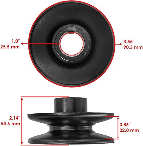 Powersports Replacement Parts for PTO Engine Pulley for Troy-Bilt 13AD604G063 13AD609G063 13AG609G063 13AP60TP766 Mod-C33C-36719 in Saudi Arabia