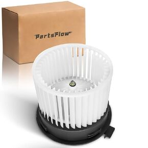 محرك سخان منفاخ PartsFlow مع قفص مروحة لـ 2013 2014 2015 2016 2017 2018 Nissan Sentra 700295 in Saudi Arabia