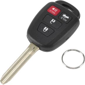 X AUTOHAUX HYQ12BDM 314Mhz استبدال دخول بدون مفتاح عن بعد مفتاح ذكي فوب لتويوتا كورولا 2014-2019 لتويوتا تاكوما 2016-2018 رقم 89070-02880 H رقاقة 4 أزرار in Kuwait