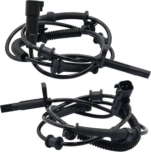 2Pcs Front Left and Right Abs Wheel Speed Sensor Compatible with Jeep Durango Grand Cherokee Wk 68250893Aa Als2902 Exc. Adaptive Cruise Control 16 17 18 19 20 21 22 23 24 in Saudi Arabia