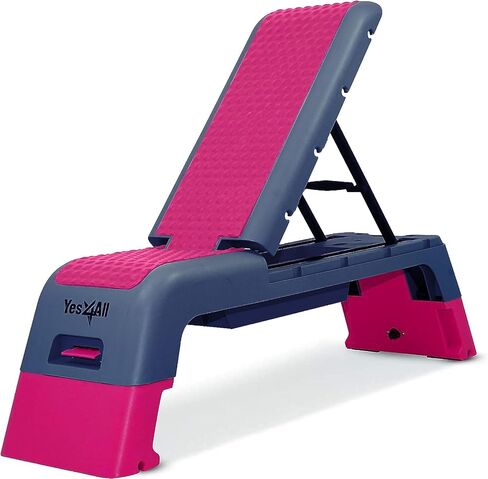 Yes4All Fitness Aerobic Step Platform/Aerobic Deck - Blue Grey in Saudi Arabia