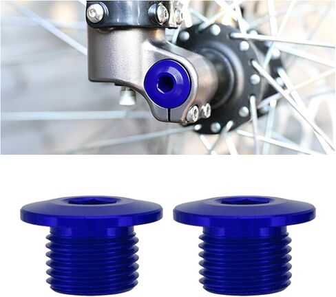 2PCS M16 x 1.5 Motorcycle Front Fork Axle Nut, Aluminum Dirt Bike Front Wheel Axle Bolt Nut Cap Screw Replacement, Compatible with Light Bee S/X, Sting L1E/X160/X260 (Black) in Saudi Arabia