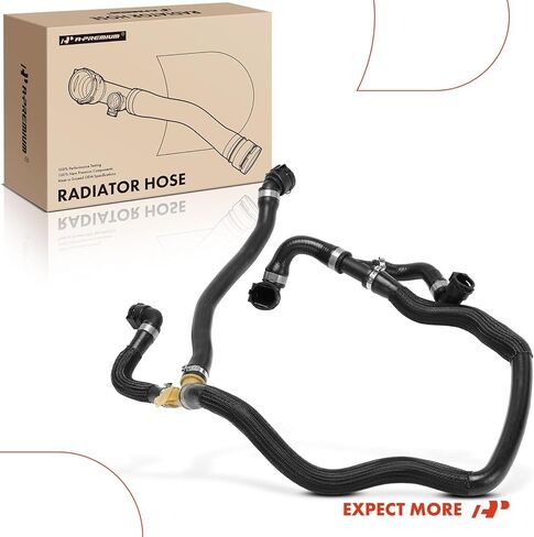 A-Premium Lower Reservoir To Thermostat Radiator Coolant Hose Compatible with BMW X5 2011-2013, E71 Series X6 2008-2014, 3.0L 4.4L in Saudi Arabia