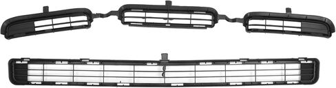 X AUTOHAUX No.5310142150 Front Lower Hood Bumper Grille Grill for Toyota RAV4 2006-2008 Front Lower Bumper Kidney Grille Grill Black 2 Pcs in Saudi Arabia