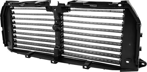KUAFU Upper Radiator Grille Air Shutter Compatible with 2015-2017 Ford F-150 Pickup Replacement for FL3Z-8475-A FL3Z8475E FL3Z8475F Radiator Core Support Grille Plastic in Saudi Arabia
