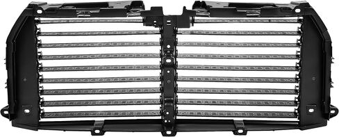 KUAFU Upper Radiator Grille Air Shutter Compatible with 2015-2017 Ford F-150 Pickup Replacement for FL3Z-8475-A FL3Z8475E FL3Z8475F Radiator Core Support Grille Plastic in Saudi Arabia