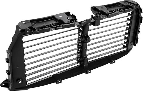 KUAFU Upper Radiator Grille Air Shutter Compatible with 2015-2017 Ford F-150 Pickup Replacement for FL3Z-8475-A FL3Z8475E FL3Z8475F Radiator Core Support Grille Plastic in Saudi Arabia