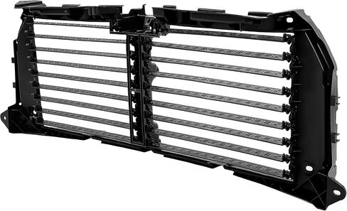 KUAFU Upper Radiator Grille Air Shutter Compatible with 2015-2017 Ford F-150 Pickup Replacement for FL3Z-8475-A FL3Z8475E FL3Z8475F Radiator Core Support Grille Plastic in Saudi Arabia