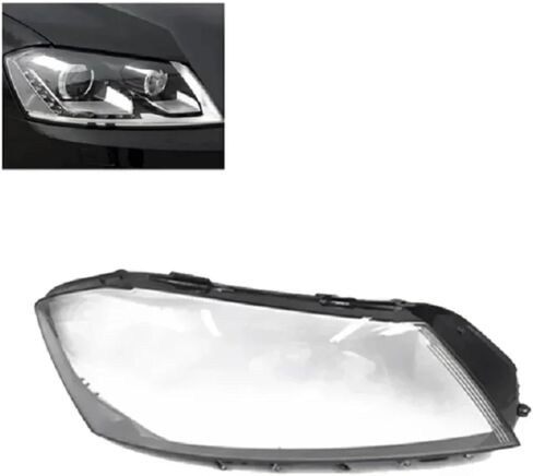 Compatible For VW Passat B7 Magotan B7L 2011 2012 2013 2014 2015 Pair Car Headlight Cover Headlamp Shell Glass Light Lampshade(Right) in Saudi Arabia