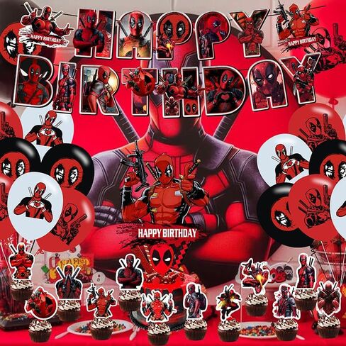 تتضمن زينة عيد الميلاد الميت لافتة عيد ميلاد سعيد، وغطاء للكيك وأغطية للكب كيك، وبالونات لمستلزمات حفلات الأطفال in Kuwait