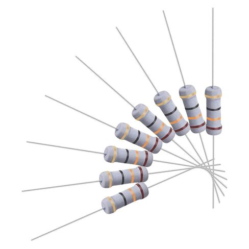 uxcell 50Pcs 560K Ohm Resistor, 1W 5% Tolerance Metal Oxide Film Resistors, Axial Lead, Flame Proof for DIY Electronic Projects and Experiments in Saudi Arabia