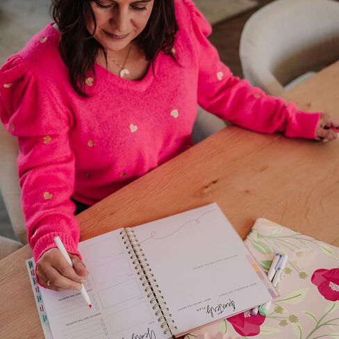 Yearly Business Planner for Female Entrepreneurs – Digital Goal, Blog, Social & Content Calendar Organizer + Audio Training System in Saudi Arabia