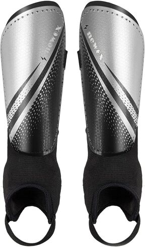 newox Soccer Shin Guards Kids Youth - Shin Pads Protection Boys Shin Guards Soccer Youth - Soccer Shin Guards for Kids 3-15 Years Old Girls Boys in Kuwait