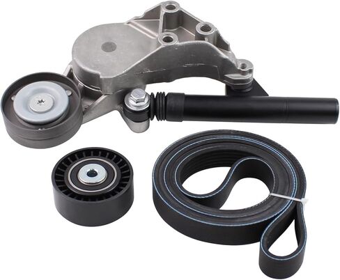 Serpentine Belt Drive Kit with Tensioner and Idler Pulley for Volkswagen Beetle 1998-2005, Golf 1999-2004, Jetta 1999-2004 in Saudi Arabia