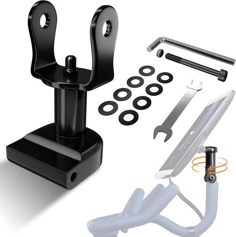 NICEDACK Screen Swivel Mount for Peloton Bike, Pivot for Peloton Bikes, 360° Movement Screen Swivel Compatible with Peloton, Adjuster for Peloton Screen Rotating, Swivel Screen Attachment for Peloton in Saudi Arabia