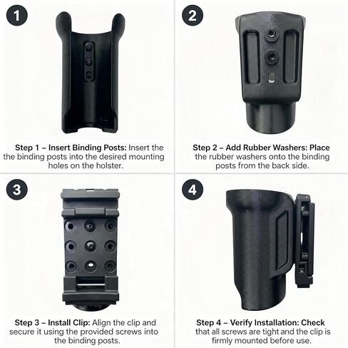 حافظة HoldMyGear لمصباح Olight Marauder الصغير (المصباح اليدوي غير متضمن) in Saudi Arabia