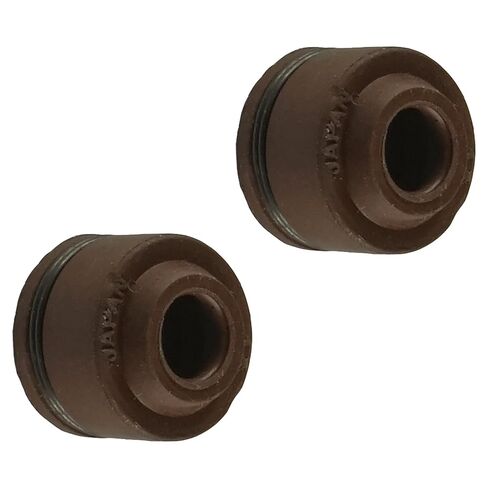 Caltric 2X Valve Stem Seal Compatible with Honda CRF70F 2004-2009 2011-2012 in Saudi Arabia