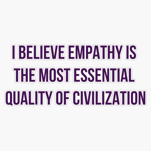 Magnet Empathy Magnetic Vinyl Sticker 5" in Saudi Arabia