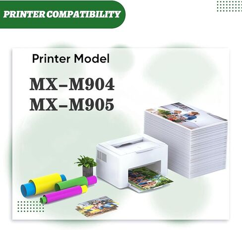 خرطوشة حبر PUCIO MX-900GT MX900GT عالية السعة متوافقة مع طابعات Sharp MX-M904 MX-M905، عبوة واحدة in Kuwait