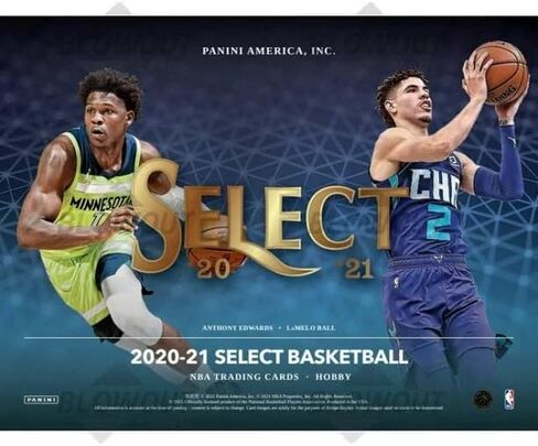 Panini Select NBA Basketball BLASTER Box (6pks/box) - Panini Select Football - Multicolor Vinyl Stickers - Modern Letter Print - Adult NBA Trading Cards in Saudi Arabia