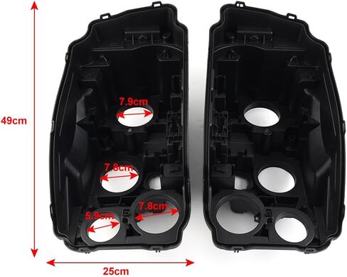 Chcury1 Car Headlight Bottom Base Case Housing, Anti-Scratching Headlamp Bottom Base Case Housing Guard For Land Rover For Range Rover Sport 2010-2013, Right in Saudi Arabia